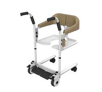 Sillas de ducha con ruedas de elevación para pacientes, ayuda para silla de ruedas de transferencia de pacientes, taburete de ducha ligero ajustable en altura para ancianos, discapacitados y