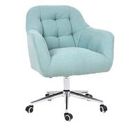 Sillas de Escritorio giratorios sillas de Escritorio con Ruedas, cómoda Silla giratoria sin Brazo, Rodillo Giratorio Ajustable Mejora la Postura Ahora y Dolor de Cuello para la Silla de Oficina en