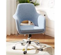 Sillas de Escritorio Silla de Oficina Silla de Oficina ergonómica Ajustable, Cojín de Asiento Grueso, Silla de Escritorio giratoria por Ejecutivo, Redacción, Juegos u Oficina Altura Ajustable