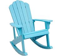 Sillas de escritorio Sillón Reclinable Mecedora Para playas, cubiertas y estanques Silla de jardín resistente a la clima Utilizando portavasos móviles, Muebles de silla, Carga 330 libras Altura Ajusta