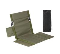 Sillas De Exterior - Silla De Suelo Plegable E Impermeable | Estera De Asiento De Camping Con Bolsillo Lateral Para , Senderismo, Picnic, Viajes, Playa, Jardín, Patio, Porche, Césped, Adultos Y N