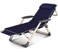 Sillas de jardín de tumbos solares de campamento plegable, tumbonas de sol al aire libre para la casa de la cama simple siesta sábanas de artefactos de una sola oficina almuerzo reclinable portátil,