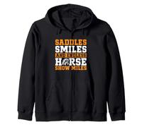Sillas de Montar Sonrisas y Caballo sin Fin Mostrar Miles Caballo Mamá Sudadera con Capucha