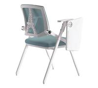 Sillas de Oficina for Invitados con Brazo for Tableta y construcción Robusta diseñadas for Salas de Espera, escuelas, aulas y reuniones(Blue 1ps)