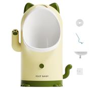 Sillas de orinal para niños pequeños para niños, urinarios para niños pequeños para el aprendizaje de la limpieza,Lindo urinario inodoro infantil | Orinal de pared para entrenamiento de orinario