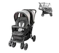 Sillas de paseo marca Bambisol. Modelo Poussette double, pour enfants en âge rapprochés.