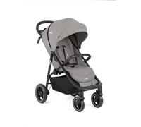 Sillas de paseo marca Joie. Modelo Buggy & Sportwagen Litetrax Pro bis 22 kg belastbar mit Schieber-Ablagefach & Regenschutz - Pebble