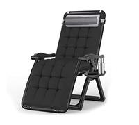 Sillas de piscina de salón de chaise plegable sillas de bronceado al aire libre gravedad cero con reposacabezas de acero de respaldo ajustable de reposacabezas y tosco para el soporte ajustable y