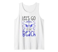 Sillas de Playa de Verano Vamos a la Playa Camiseta sin Mangas