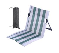 Sillas de Playa Tumbona Plegable a Rayas con Soporte Lumbar