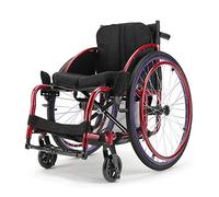 Sillas De Ruedas Autopropulsadas Sillas De Ruedas Deportivas Ligeras For Ocio Sillas De Ruedas De Aluminio For Transporte Asiento Ergonómico De 40 Cm Scooters De Movilidad Plegables