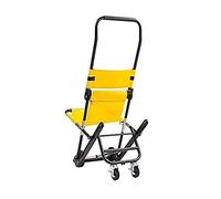 Sillas de Ruedas Camilla de Escalera Plegable portátil Silla de Escalera con Elevador médico, Evacuación de Bomberos de Ambulancia con Hebillas de liberación rápida para Ancianos, discapacitados