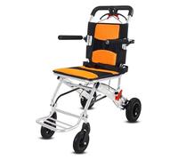 Sillas de ruedas de baño Silla de Ruedas de Transferencia Silla Manual Simple y Ligera Plegable Elevador de Pacientes for Enfermería Máquina elevadora de Pacientes Ancianos y discapacitados Ayuda de t