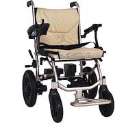 Sillas de Ruedas Eléctricas para Adultos Motorizadas Plegables Ligeras Aluminio de Lujo Batería de Litio Móvil de 14 Kg Adecuada para Sillas de Ruedas Eléctricas para Personas Mayores y Discapaci