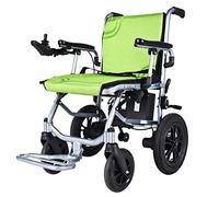 Sillas de ruedas eléctricas para adultos, silla de ruedas plegable y ligera, silla eléctrica todo terreno con motor dual para personas mayores discapacitadas