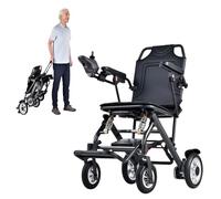 Sillas De Ruedas Eléctricas Para Adultos,Sillas De Ruedas Eléctricas Plegables,Equipadasaleación De Aluminio Con Transferencia De Carbono Y Sistema De Frenado Electrónico Inteligente 20A