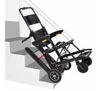 Sillas de ruedas eléctricas para subir escaleras para adultos con discapacidad y ancianos, silla elevadora de escaleras plegable y ligera, silla móvil de evacuación de escaleras, asistencia para