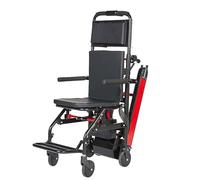 Sillas De Ruedas EléCtricas Para Subir Escaleras Silla eléctrica escaleras, de aleación de aluminio, de 19 kg, para personas mayores y discapacitadas, plegable, portátil, con capacidad de 25