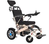 Sillas de Ruedas eléctricas Scooter eléctrico automático Inteligente Plegable Ligero para Ancianos con piernas incómodas, discapacitados