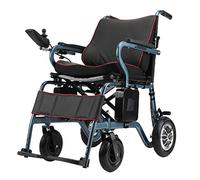 Sillas de ruedas eléctricas, silla de viaje plegable y liviana, silla de ruedas autopropulsada con radio y Bluetooth incorporado, silla de tránsito de doble función, motor de cubo sin escobi