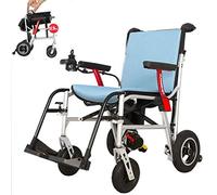 Sillas de ruedas eléctricas, sillas de ruedas eléctricas motorizadas, sillas de ruedas compactas con ayuda de movilidad, una potente silla de ruedas de doble motor que pesa solo 28 lb