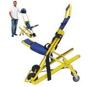 Sillas De Ruedas Escalera Plegable Portátil De 4 Ruedas Con Hebillas De Liberación Rápida Camilla Elevador Médico Silla De Escalera Evacuación De Ambulancia Elevador Méd,