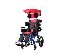 Sillas de ruedas para niños multifunción 26 kg ergonómico avanzado cómodo reposabrazos respaldos ajustables patas 100 kg capacidad de carga 36 × 36 cm asiento manual