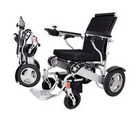 Sillas de ruedas Peso del rodamiento 180 kg Silla de ruedas eléctrica D09 plegable aleación de aluminio liviana batería de litio vieja cuatro rondas Ergonómicamente adecuada para personas mayores