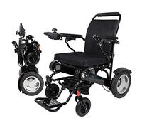 Sillas de ruedas Peso del rodamiento 180 kg Silla de ruedas eléctrica D09 plegable aleación de aluminio liviana batería de litio vieja cuatro rondas Ergonómicamente adecuada para personas mayores