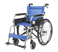 Sillas de ruedas plegables, ligeras, de aleación de aluminio, cómodas, antideslizantes, para ancianos, con freno de mano, carrito para discapacitados, bonito