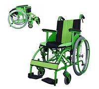 Sillas de ruedas plegables, ligeras, plegables, autopropulsadas, portátiles, con reposapiés extraíbles, frenos para personas mayores, discapacitadas y discapacitadas