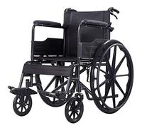 Sillas de ruedas plegables Silla de ruedas eléctrica liviana y plegable Silla de ruedas eléctrica para adultos Silla eléctrica 320W Motor potente dual Batería de litio de 20Ah Azul