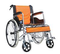 Sillas de ruedas plegables Silla de ruedas para adultos Ayudas para la movilidad para personas mayores plegables Chaise ligero Manual Ser aplicable Trastornos de las piernas Viajes para discapaci