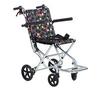 Sillas de ruedas plegables verticales para personas mayores, personas mayores, discapacitados y adultos, sillas de ruedas para exteriores con reposapiés y brazos abatibles, decoración de asiento de 1