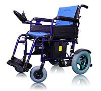 Sillas de ruedas Silla de ruedas eléctrica portátil inteligente plegable Silla de ruedas eléctrica multifuncional de aluminio con asistente eléctrico propulsado