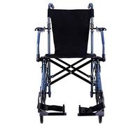 Sillas de ruedas Silla de ruedas plegable, ligero, plegable, cómodo, cojín transpirable, multifunción, carrito de aleación de aluminio para personas mayores, sillas de ruedas para discapacitados