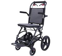 Sillas de ruedas Silla de ruedas plegable propulsada por asistente, silla de ruedas de aleación de aluminio, sillas de ruedas plegables portátiles multiusos, carrito de scooters de movilidad para per