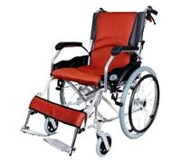 Sillas de ruedas Silla de ruedas plegable, silla de ruedas deportiva, ocio for adultos, plegable, ligera, ergonómica, cómoda, respaldo de reposabrazos de aluminio Adulto