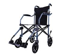 Sillas de ruedas Silla de ruedas plegable Sillas de ruedas plegables multifunción para personas mayores, portátiles, ultraligeras, de aleación de aluminio, para aviones pequeños, apto para todo tipo