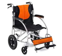 Sillas de ruedas Sillas de ruedas plegables,Silla de ruedas plegable Viaje en coche Plegable Portátil 10 kg Rueda pequeña Alta carga 110 kg Adolescentes Adultos jóvenes Asiento para personas mayores