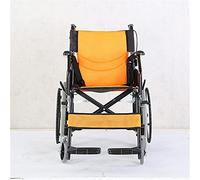 Sillas de Ruedas Sillas de Ruedas Plegables, Sillas de Ruedas autopropulsadas 12 kg de Acero al Carbono Rueda Grande de 20 Pulgadas Plegable Multifuncional Carro de Viaje para Ancianos Scooter de Mov