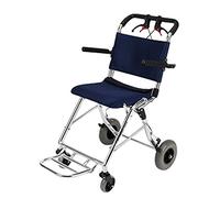 Sillas de Ruedas Sillas de Ruedas Plegables Sillas de Ruedas Plegables portátiles con Asiento de Inodoro pequeño Silla de Ruedas reclinada Completamente para Personas Mayores discapacitadas Carro Mul