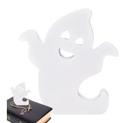 Sillas Decoración Fantasma de Halloween, decoración Fantasma de Madera, letreros Fantasmas Blancos Lindos de Mesa Fantasma - de fantasía Lindos de Halloween, decoración de Escritorio