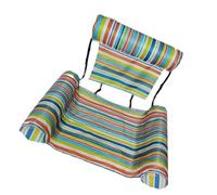 Sillas flotantes de piscina para adultos,Silla flotante de piscina | Flotador plegable para silla de piscina - Sillas inflables del flotador de la piscina, flotadores adultos de la piscina para la fie