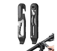 Sillas Herramienta multifunción para bicicleta, llave de trinquete,Herramienta de bicicleta Llave de trinquete de alta ressi - Llave multiherramienta versátil de diseño ligero y precisión para una