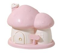 Sillas Huchas para Adultos, caja bancaria para | Banco de Monedas Lindo en Forma de Casa de Seta para Niñas,Juguete de Banco colorido para, Banco creativo para Habitaciones