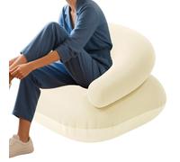 Sillas inflables para adultos - Silla de inflado rápido con forma de letra U,Sofá Hinchable para Acampar | Para descanso, siesta, jardín trasero, playa, en el aparcamiento, vacaciones, festival de mús