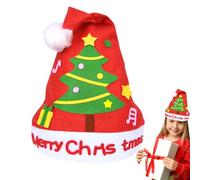 Sillas Kit Creativo Sombrero De Navidad Para Hacer Ser Misma - Kit Creativo Artesanal Sombrero De Navidad | Set Accesorios Día de San Valentín Pascua Materna Niña