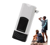 Sillas linterna solar | linterna recargable de manivela - equipo recargable con silbato para senderismo, camping, caza y actividades al aire libre