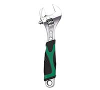 Sillas Llave inglesa ancha, llave de media luna ajustable - Llave antideslizante cromada - Llave de reparación versátil para el mantenimiento de bicicletas y automóviles, mango ajustable
